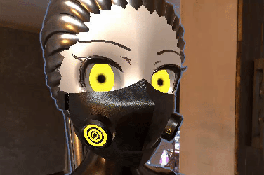 E.V.E's mask