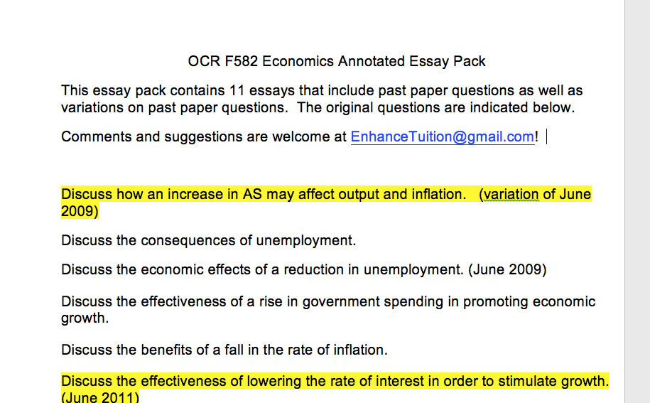 F582 essay questions 06 picture