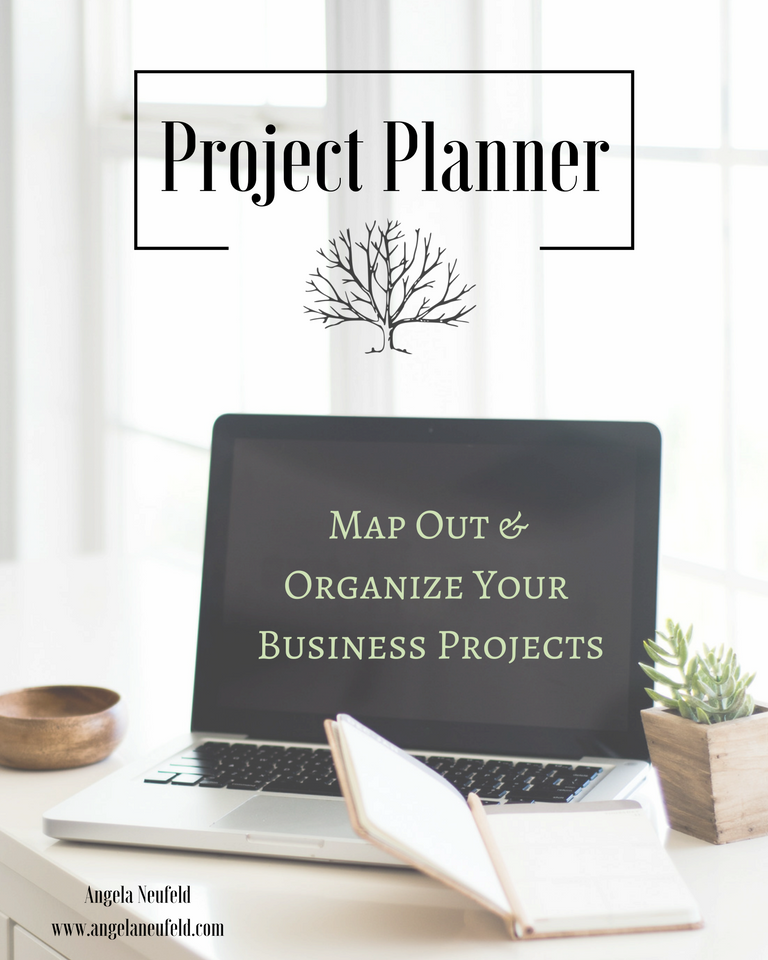 Printable Project Planner Journal for Business Projects Payhip