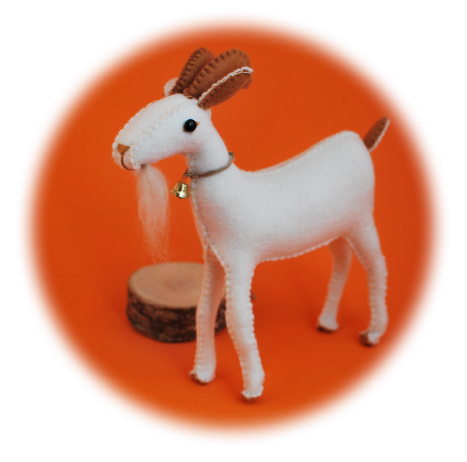 Felt Goat Pattern Payhip