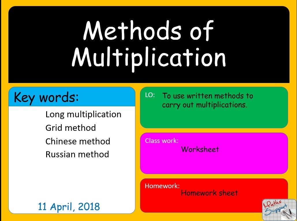 ks3 methods of multiplication payhip