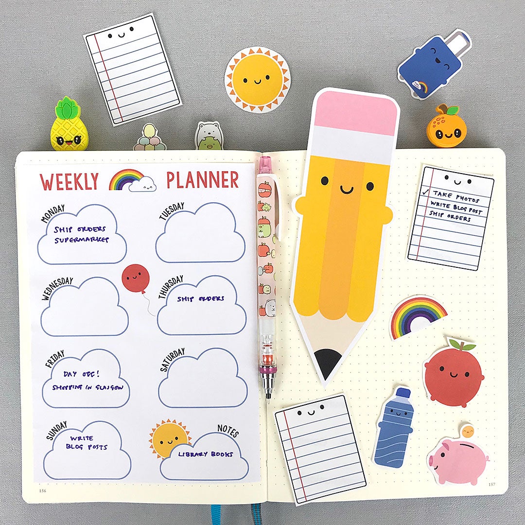 Back To School Kawaii Planner Printables - Payhip