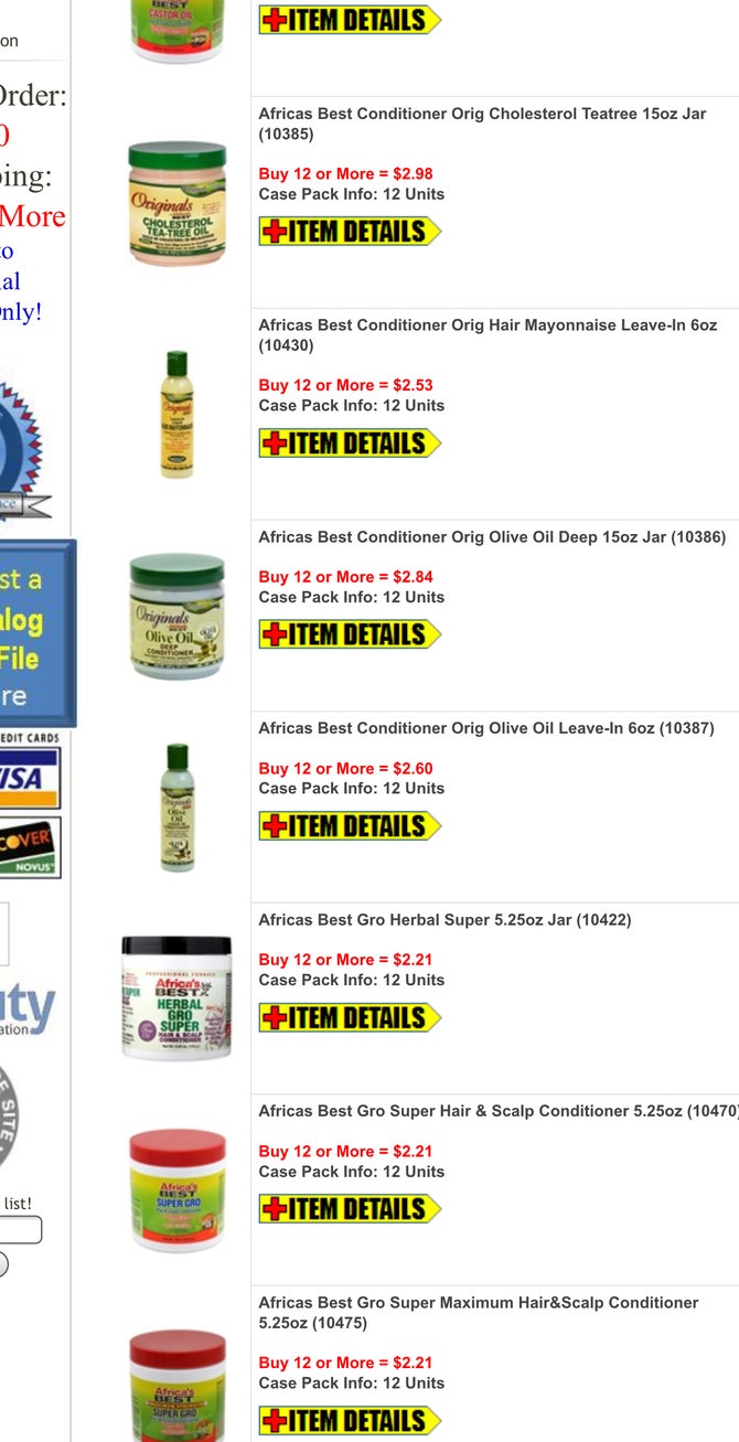 Worlds Top Beauty Supply Vendors (Buy Bulk For Cheap )Plus a bonus 2