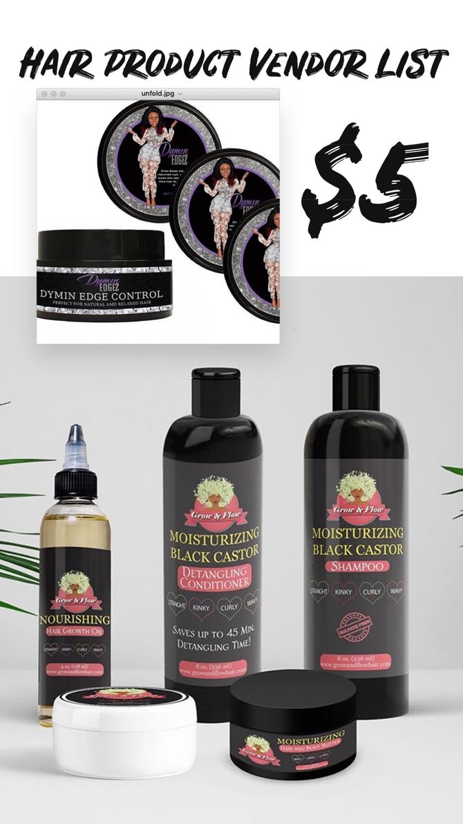 Hair Product Vendor List Payhip