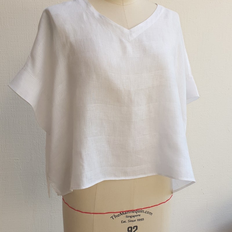Linen VTop Pattern Payhip