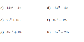 Factorising into single brackets worksheet no 2 (with answers)