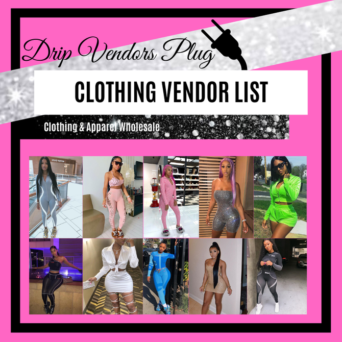 Clothing Vendor List Payhip