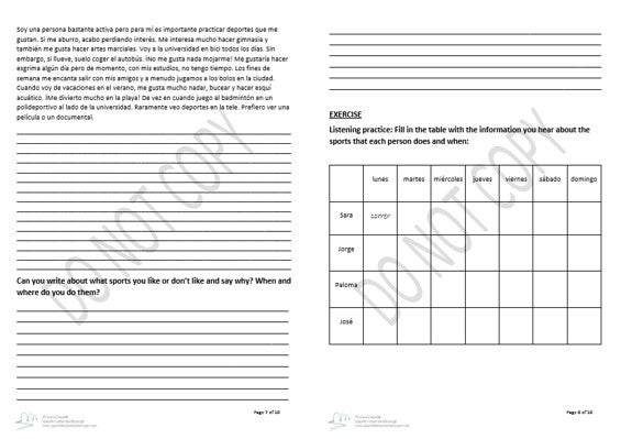 Sports - Los Deportes - Payhip