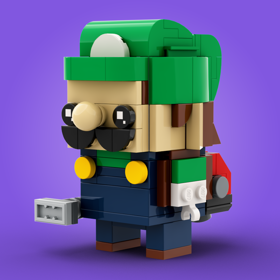 luigi and polterpup figure