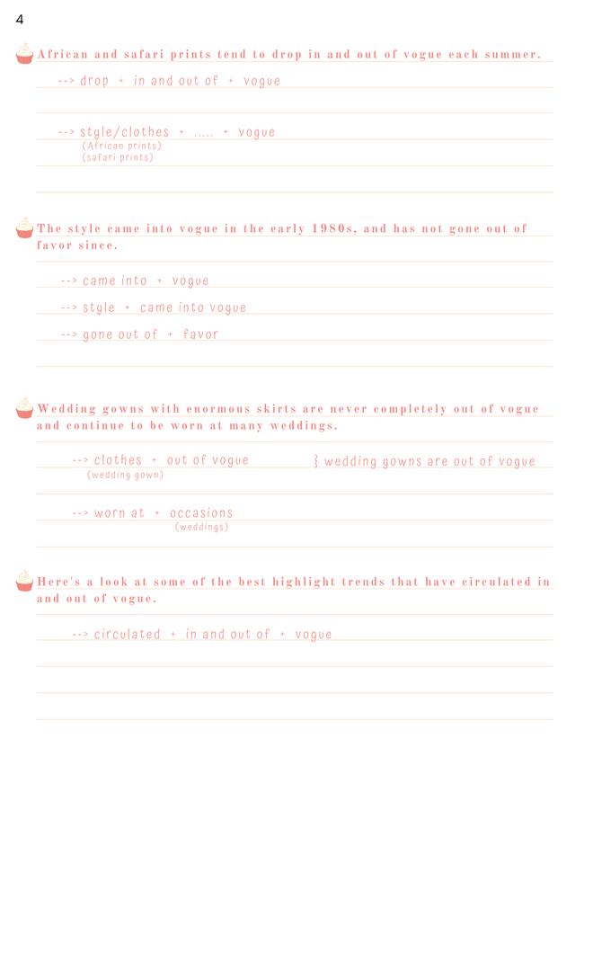 "Go out of vogue" Definition & How to Use in Sentences Payhip