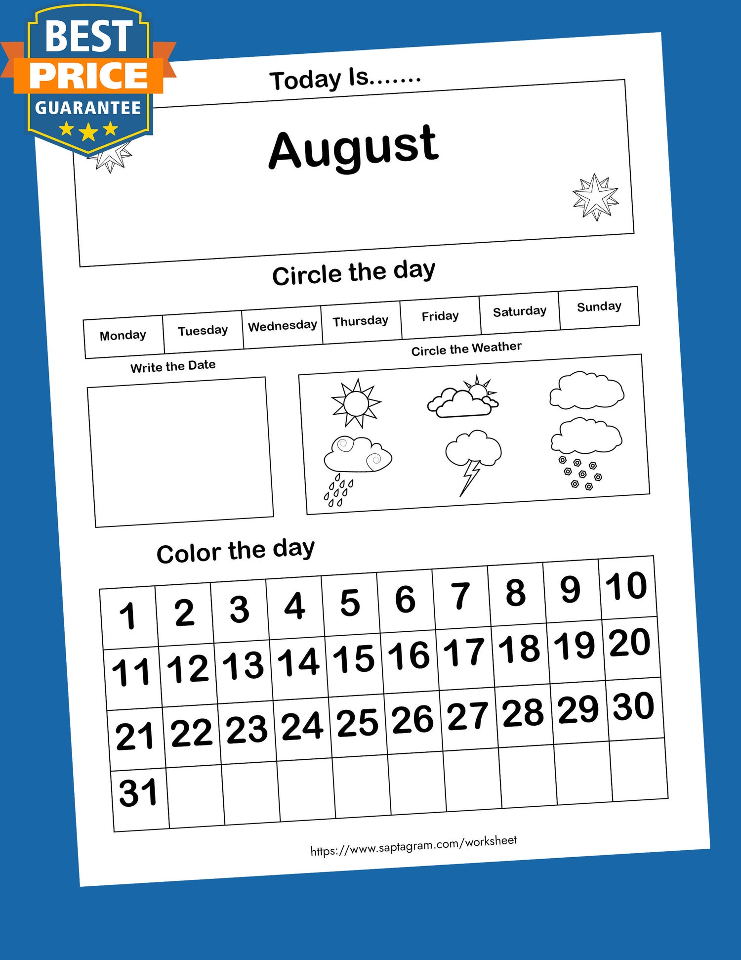 12-printable-preschool-calendar-worksheet-pages-month-day-date