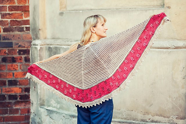 Cherry on Top Shawl - a knitting pattern - Payhip