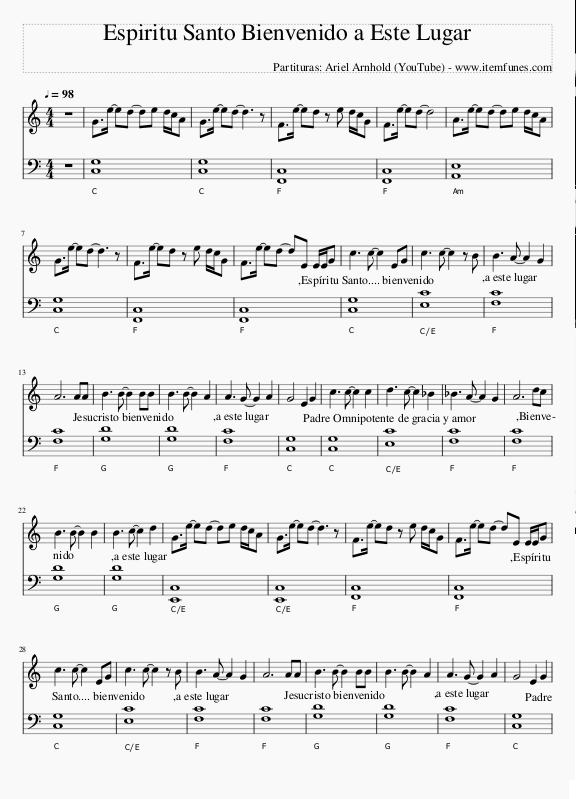 Ariel Arnhold - Partituras - Tutoriales - ITEM Funes - Payhip