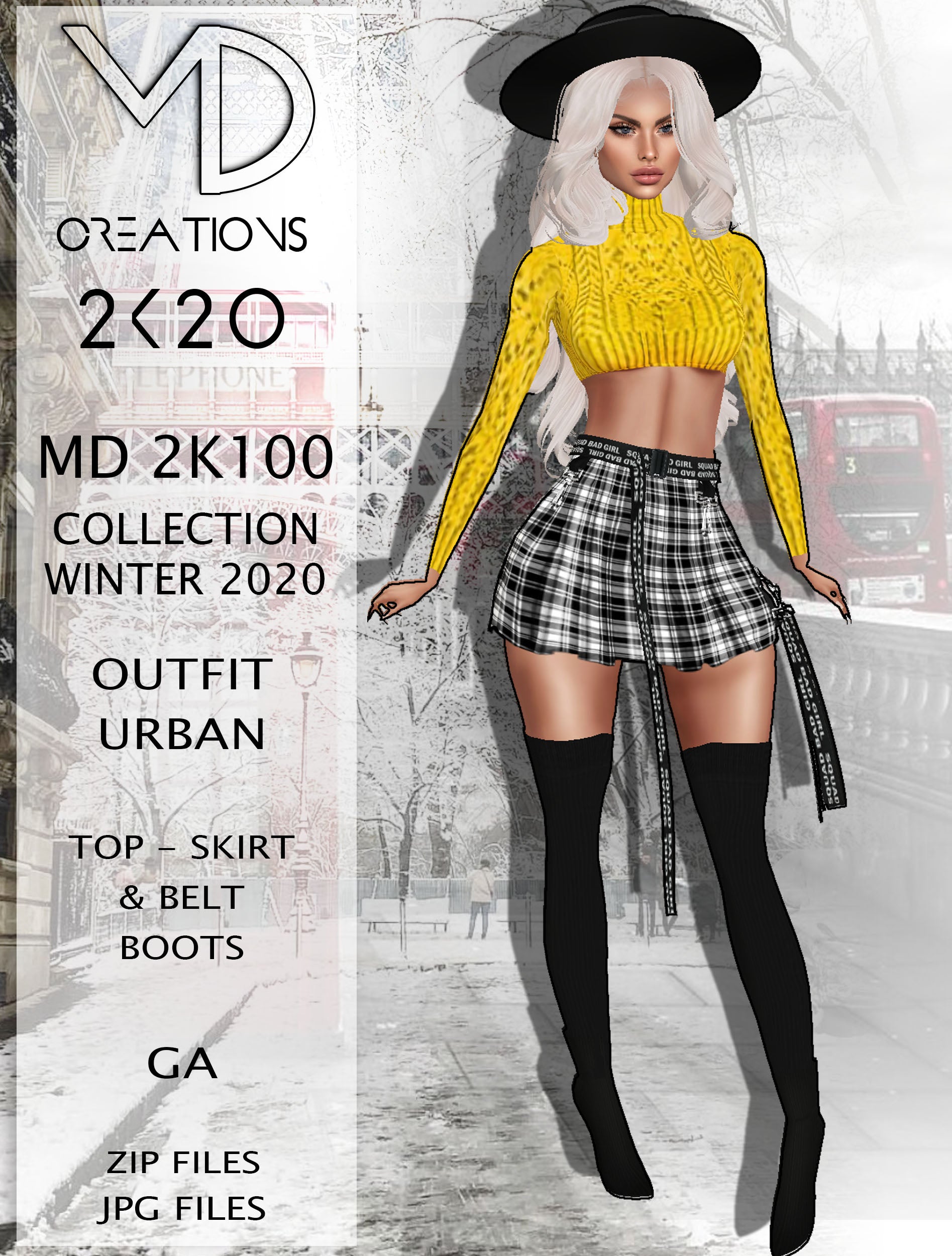 winter skirt outfit viewer imvu