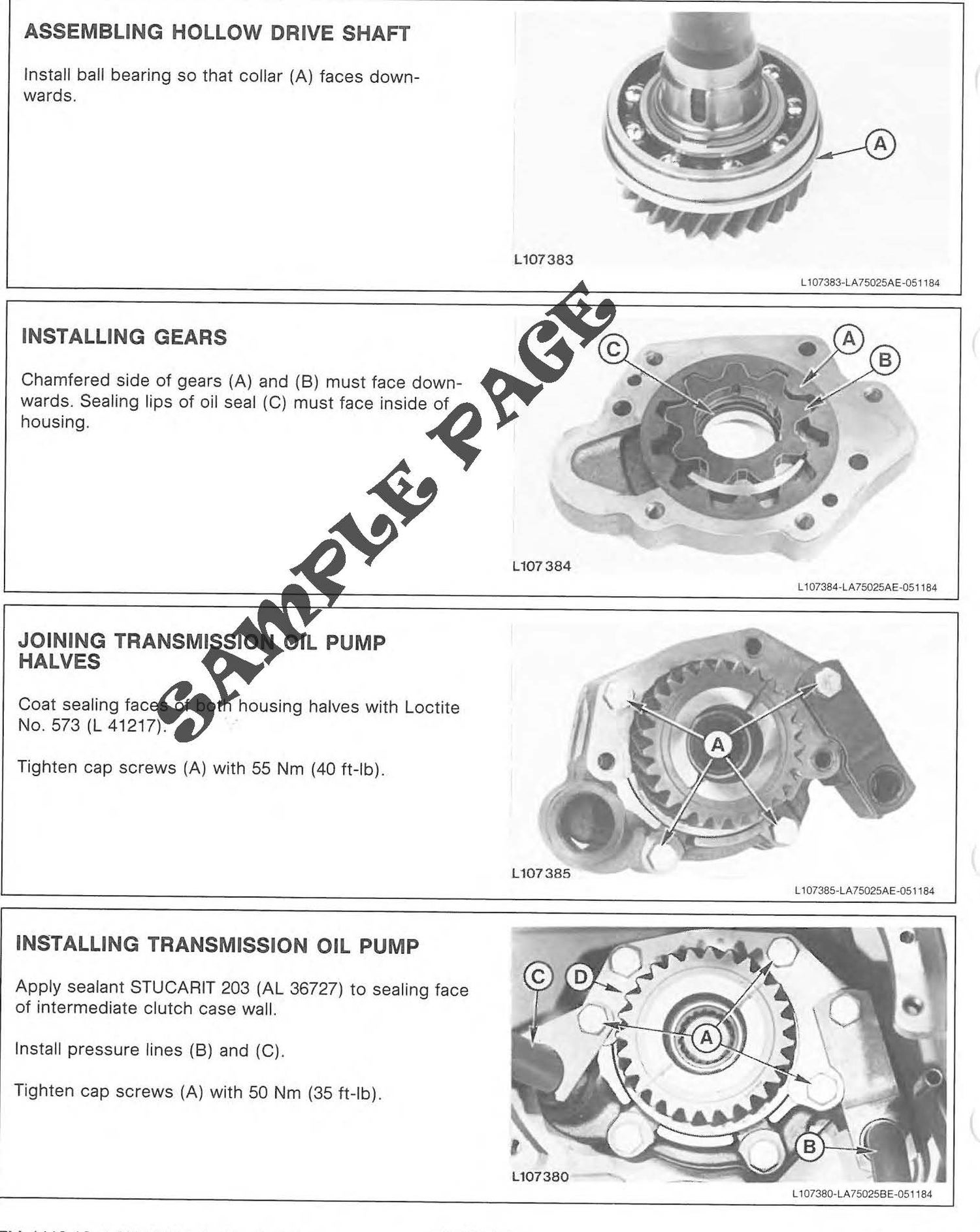 JOHN DEERE 2130 2140 3640 TRACTOR SERVICE REPAIR MANUAL (PDF