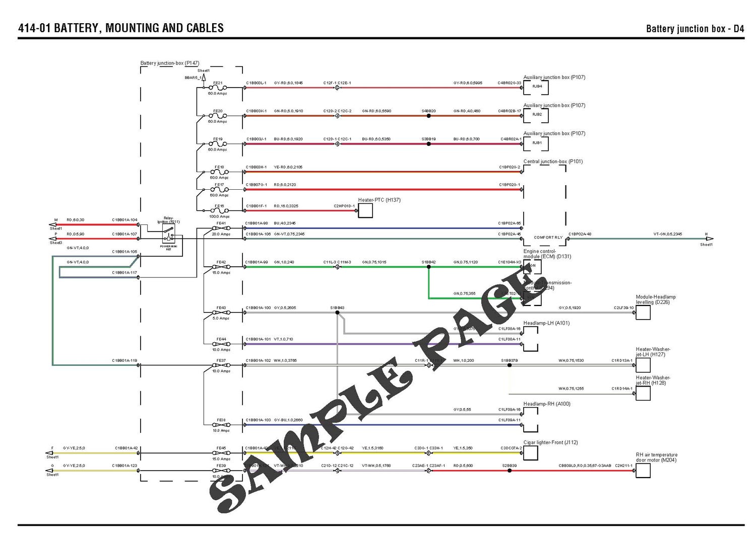 LAND ROVER DISCOVERY SPORT L550 20142018 SERVICE REPAIR