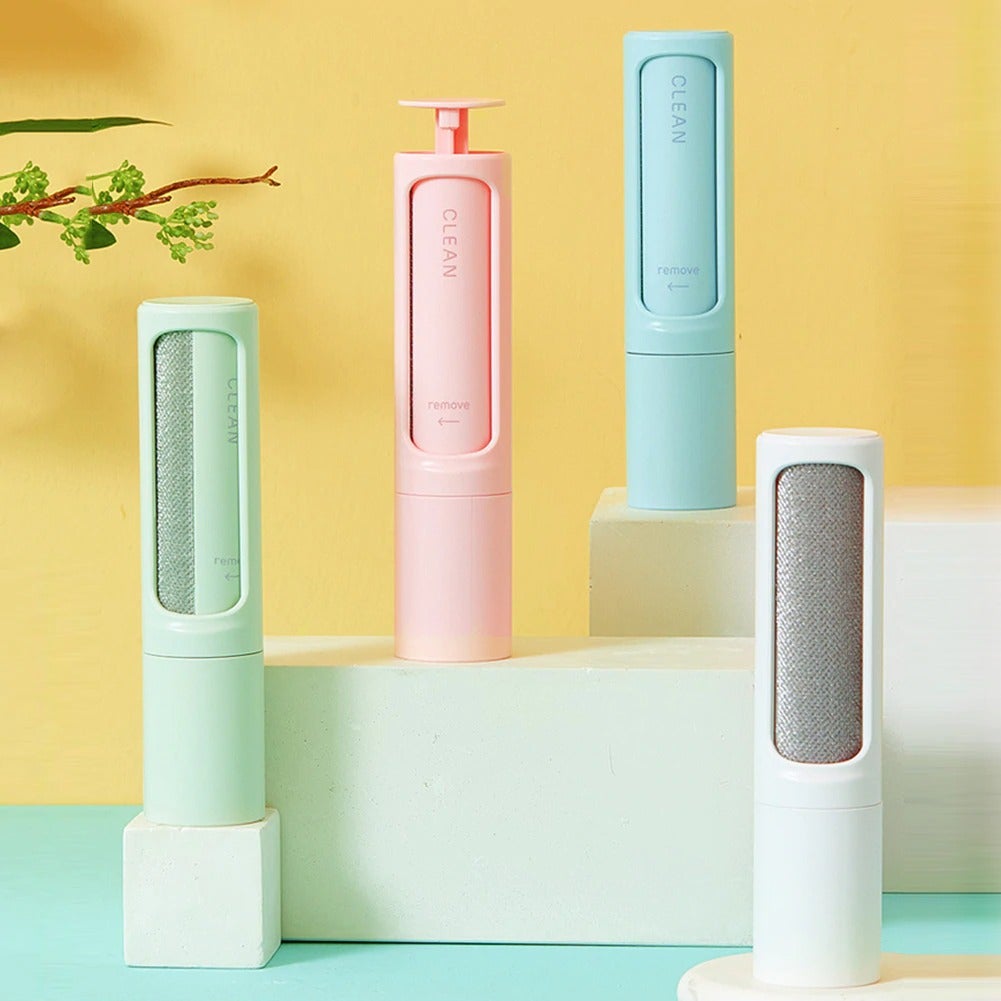 Newest Pet Hair Removal Brush Roller 2 in 1 Self Cleaning Hair Removal