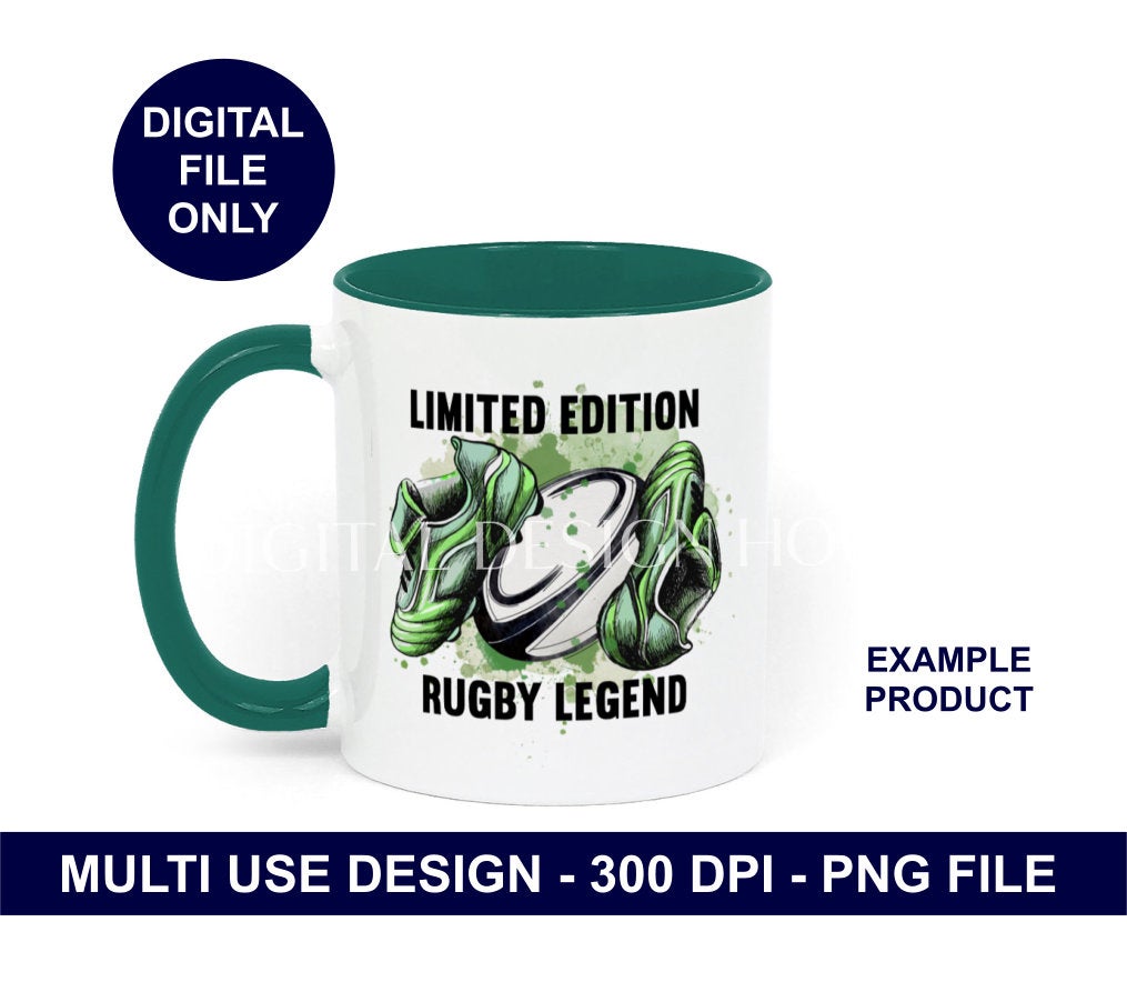 Limited Edition Rugby Legend Green Payhip