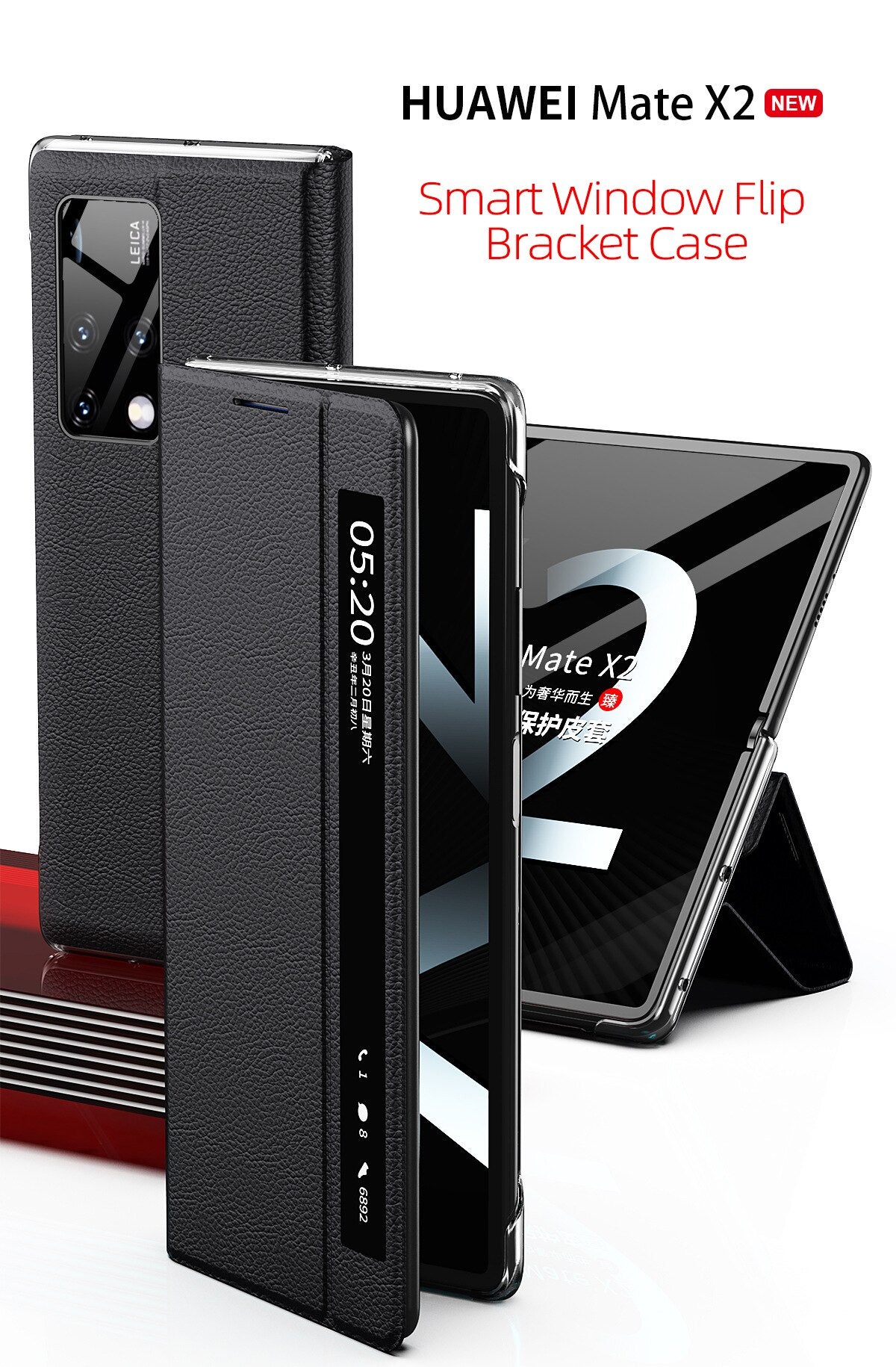 Amazing Huawei Mate X2 Leather Phone Case Luxury - Payhip