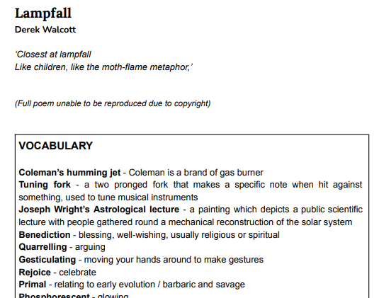 Nearing forty by derek walcott essay image