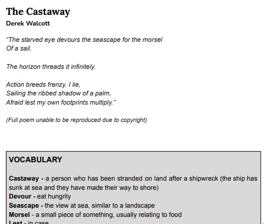 Cast away flaws image