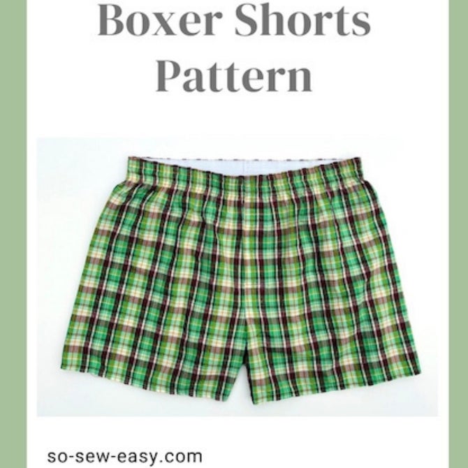 Classic Man Boxer Shorts Pattern Payhip