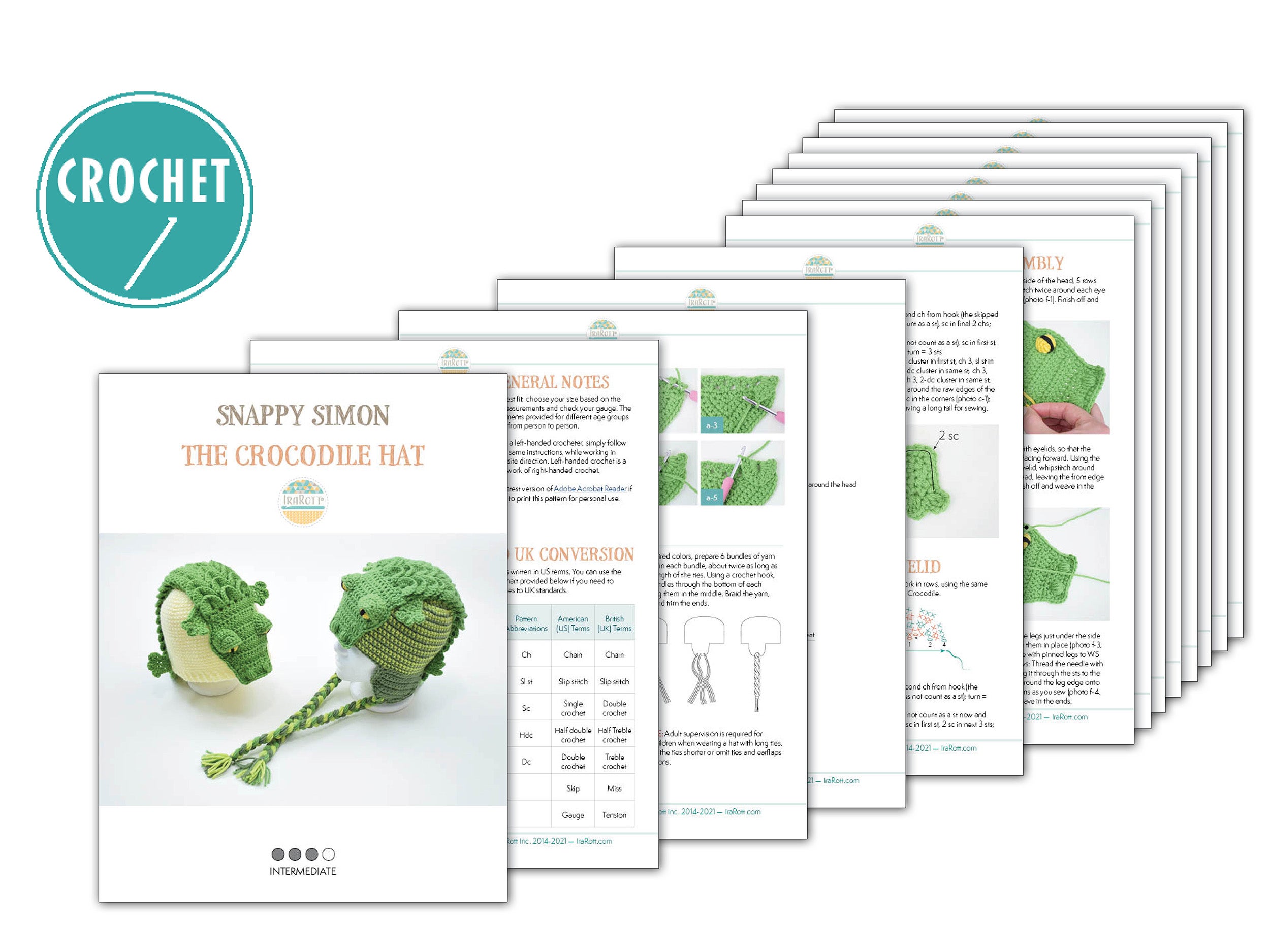 CROCHET PATTERN Snappy Simon The 