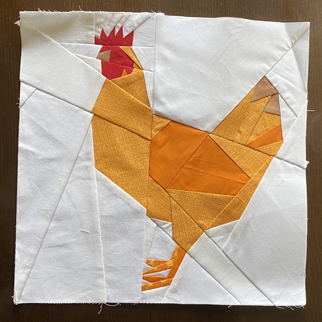 Chicken Quilting Pattern
