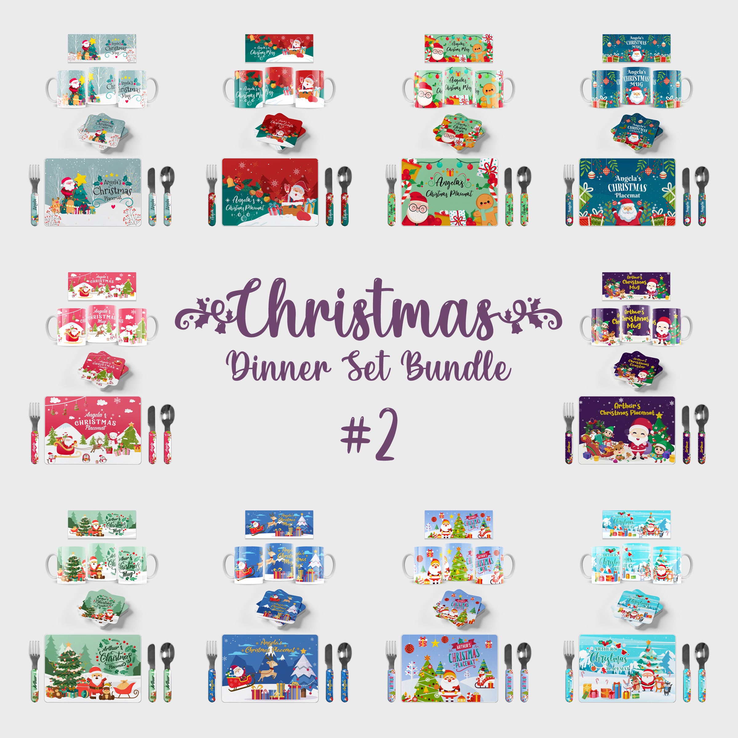 Reviewing Christmas Dinner Set Bundle 2 Payhip