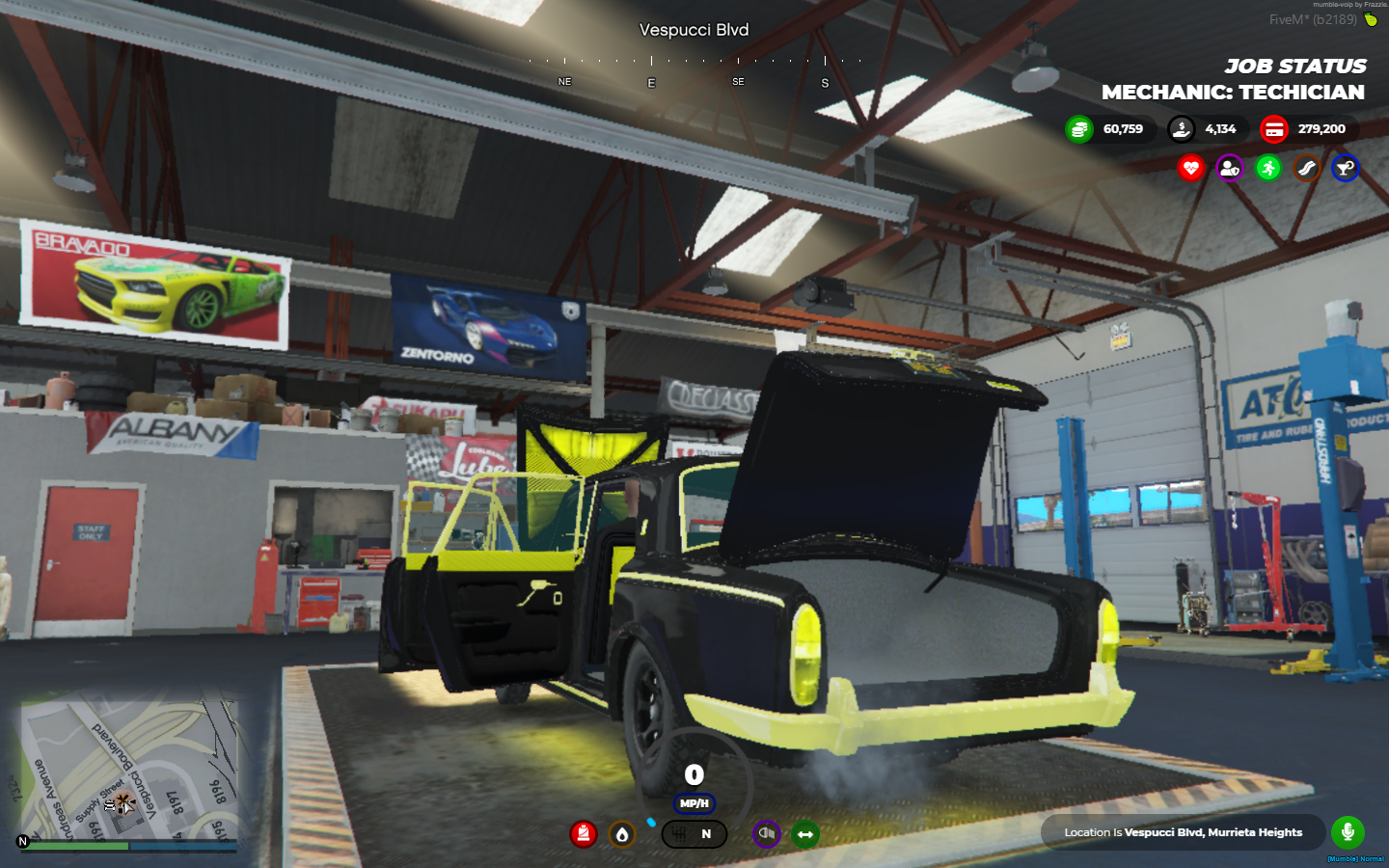 Free FiveM Ready Rolls Royce Custom Mechanics Vehicle Fully