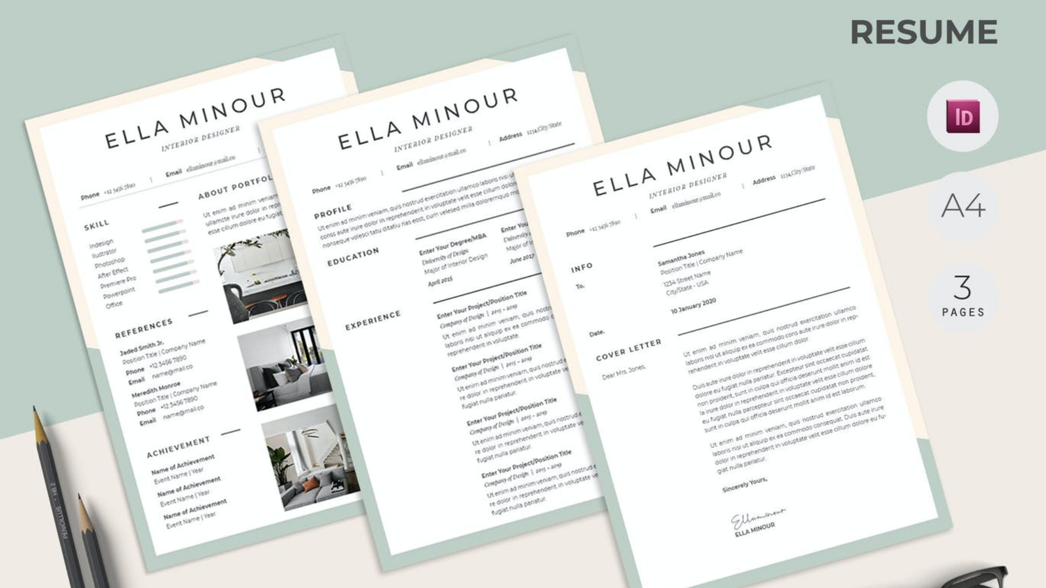 CV Resume Template - Payhip