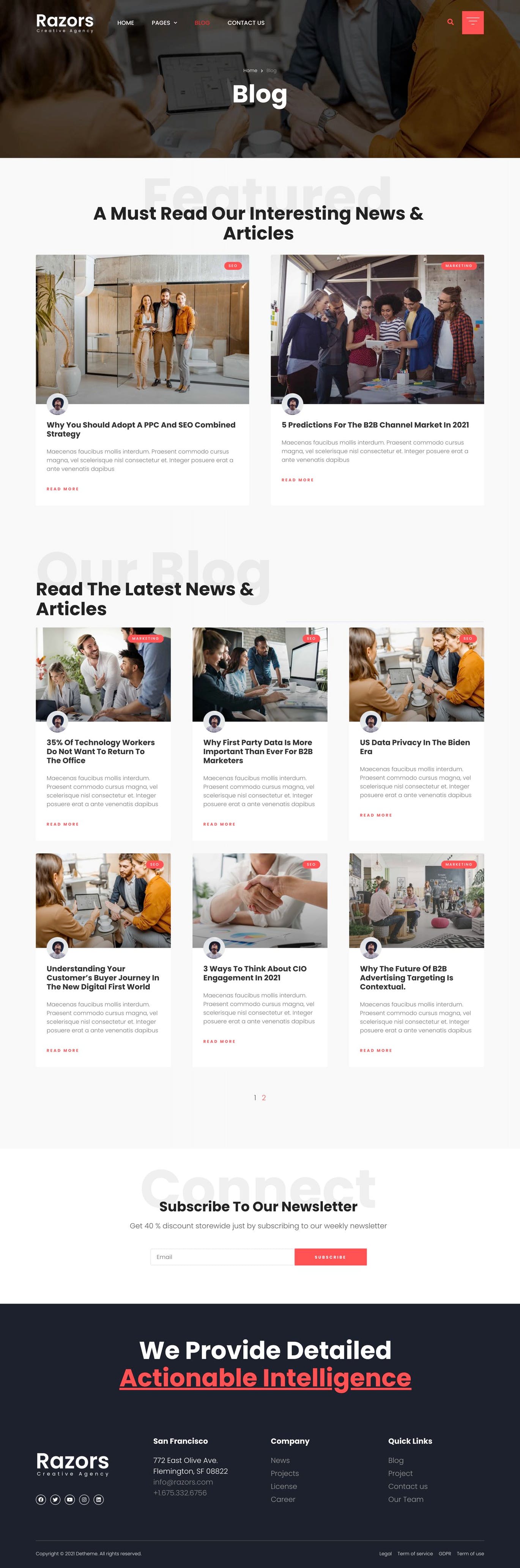 Creative Agency & Portfolio Elementor Template Kit - Payhip