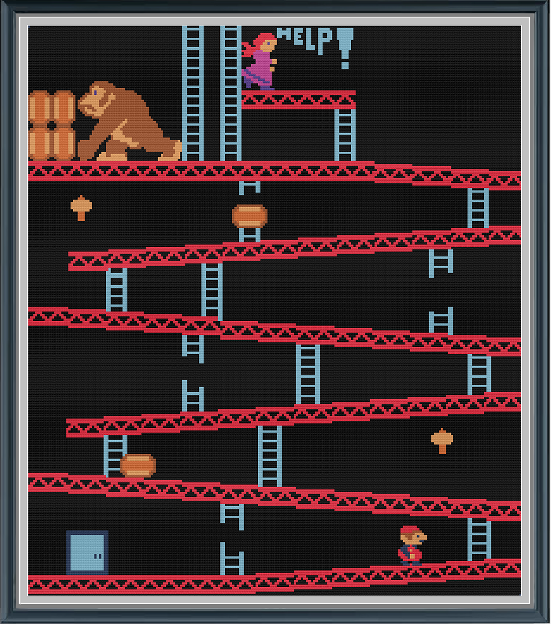 Donkey Kong Old School Throw Payhip