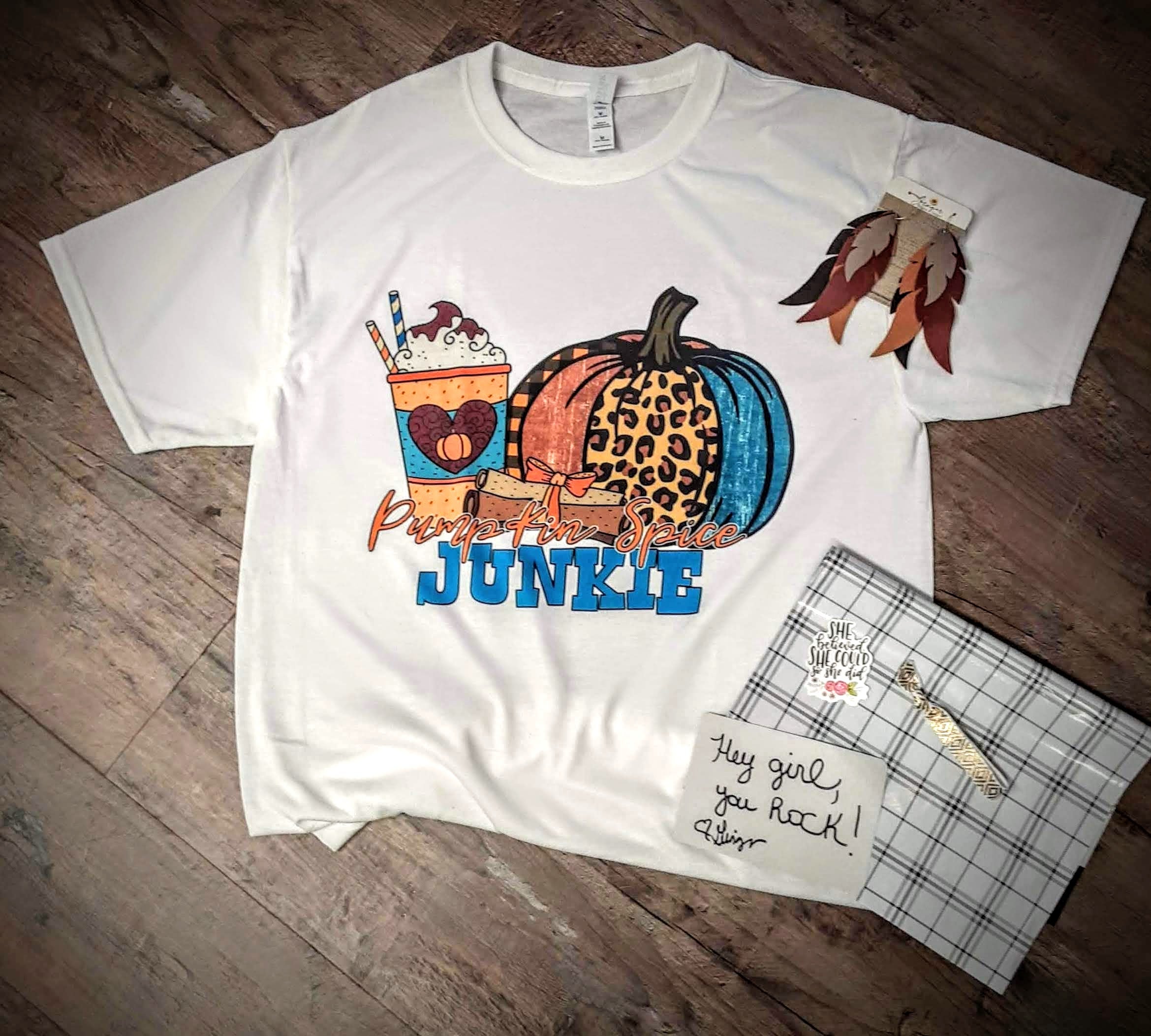 Tshirt and Earring Monthly Subscription Box Payhip