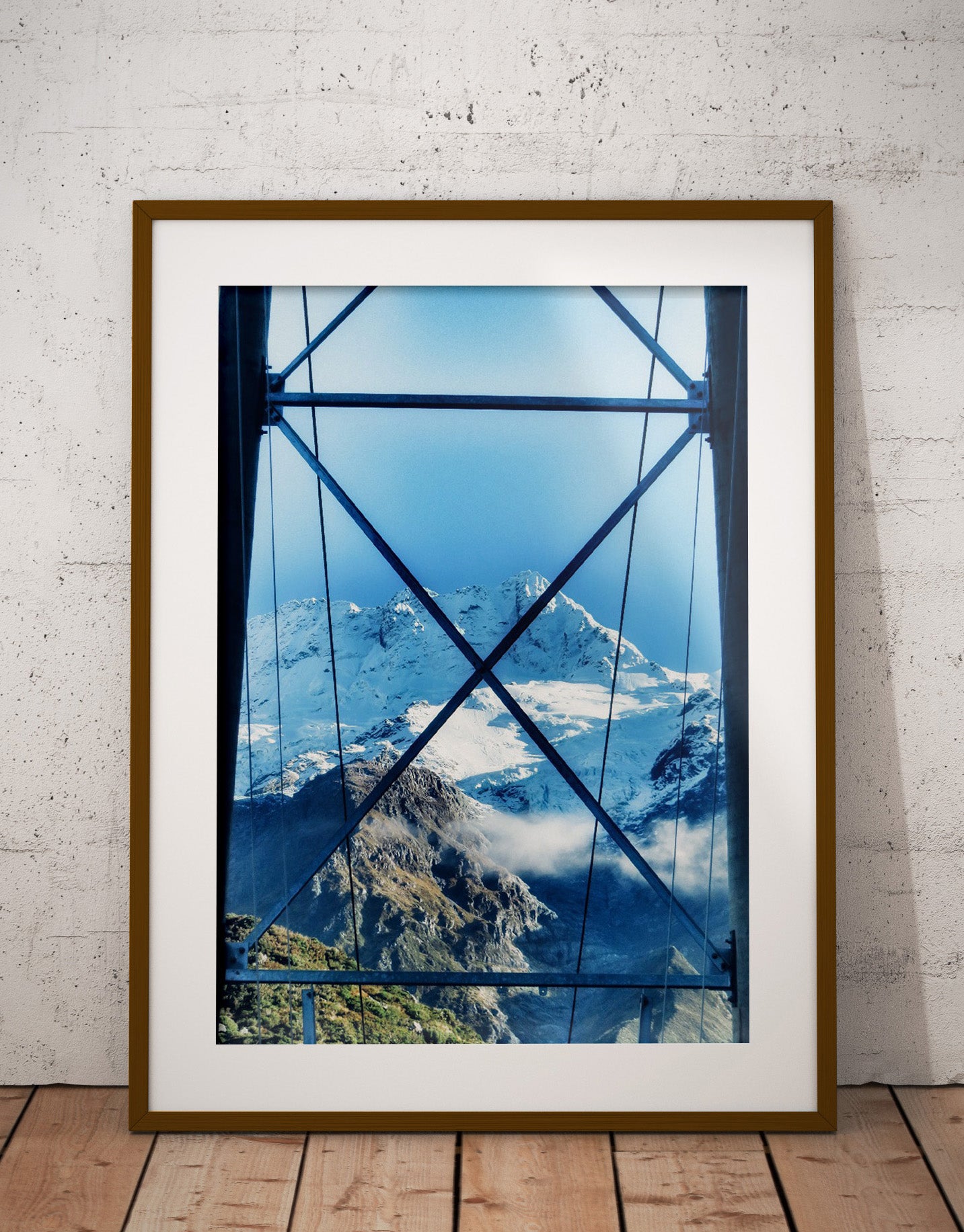 KiteKite Falls NZ Portrait View Printable Photo Print Wall Photo