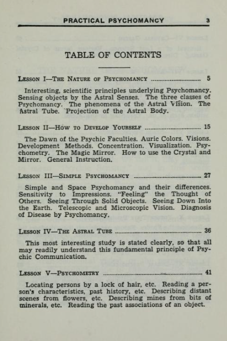 Practical Psychomancy and Crystal Gazing : A Course of Lessons on the ...