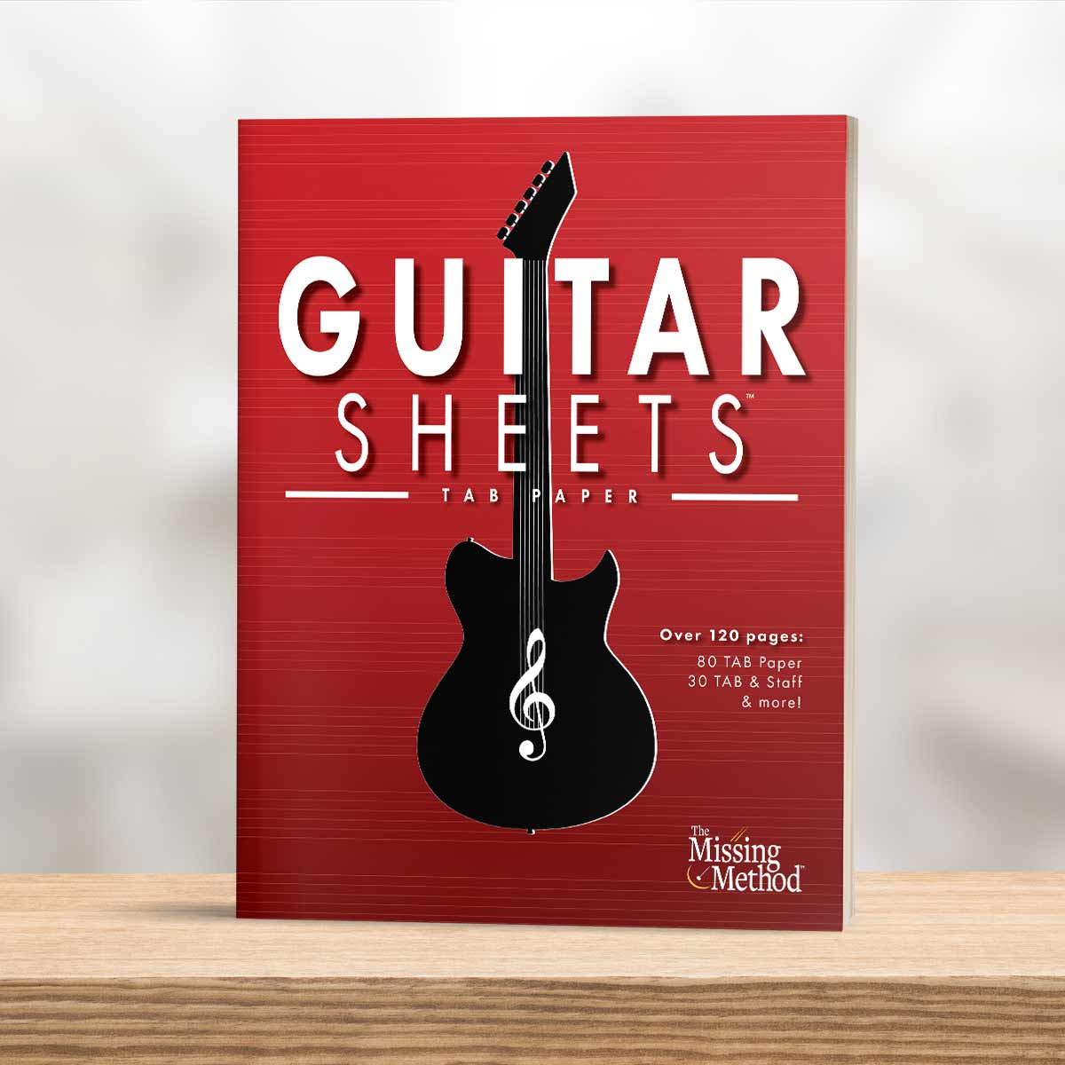 Guitar Sheets TAB Paper Journal from The Missing Method for Guitar