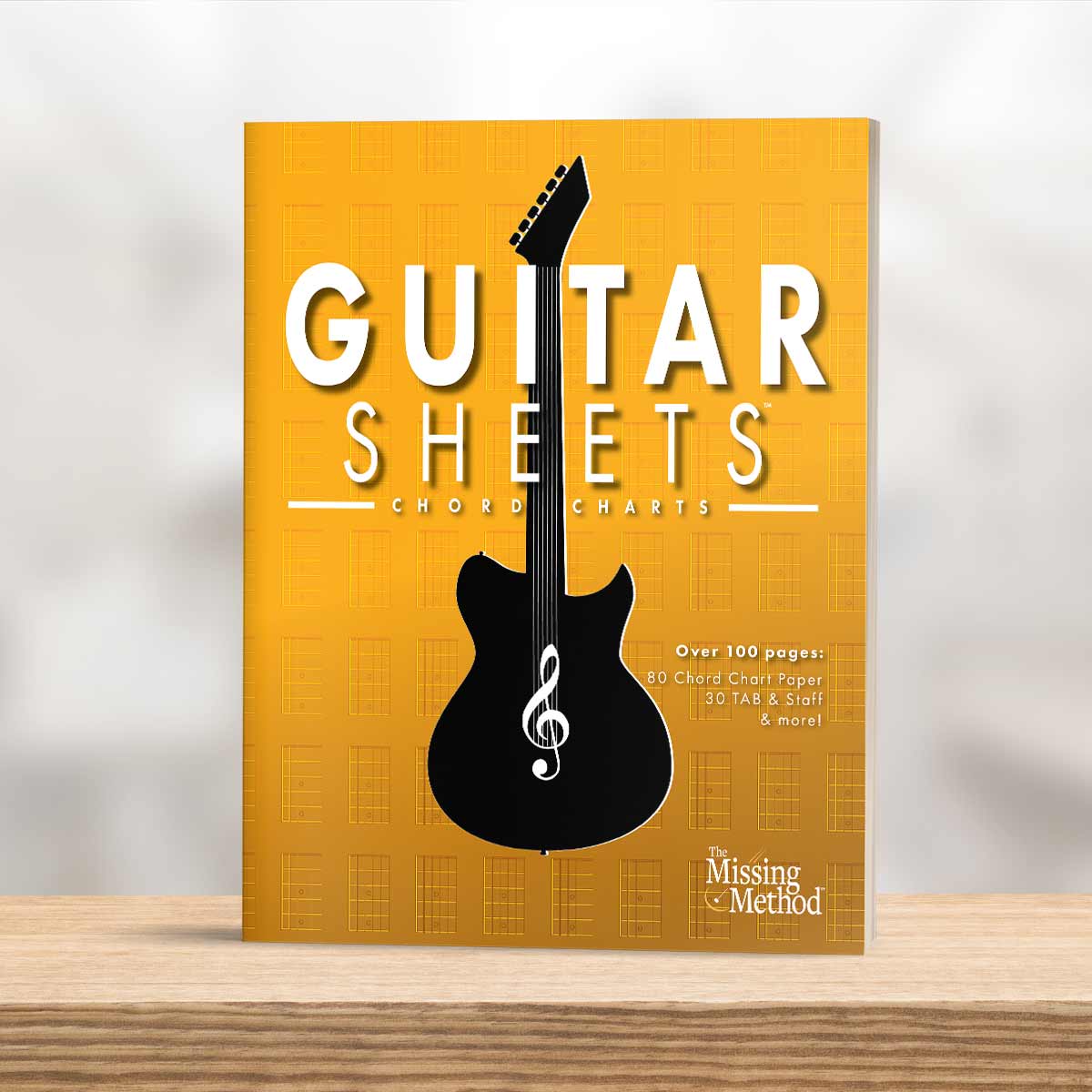 Guitar Sheets Chord Chart Paper Journal from The Missing Method for Guitar