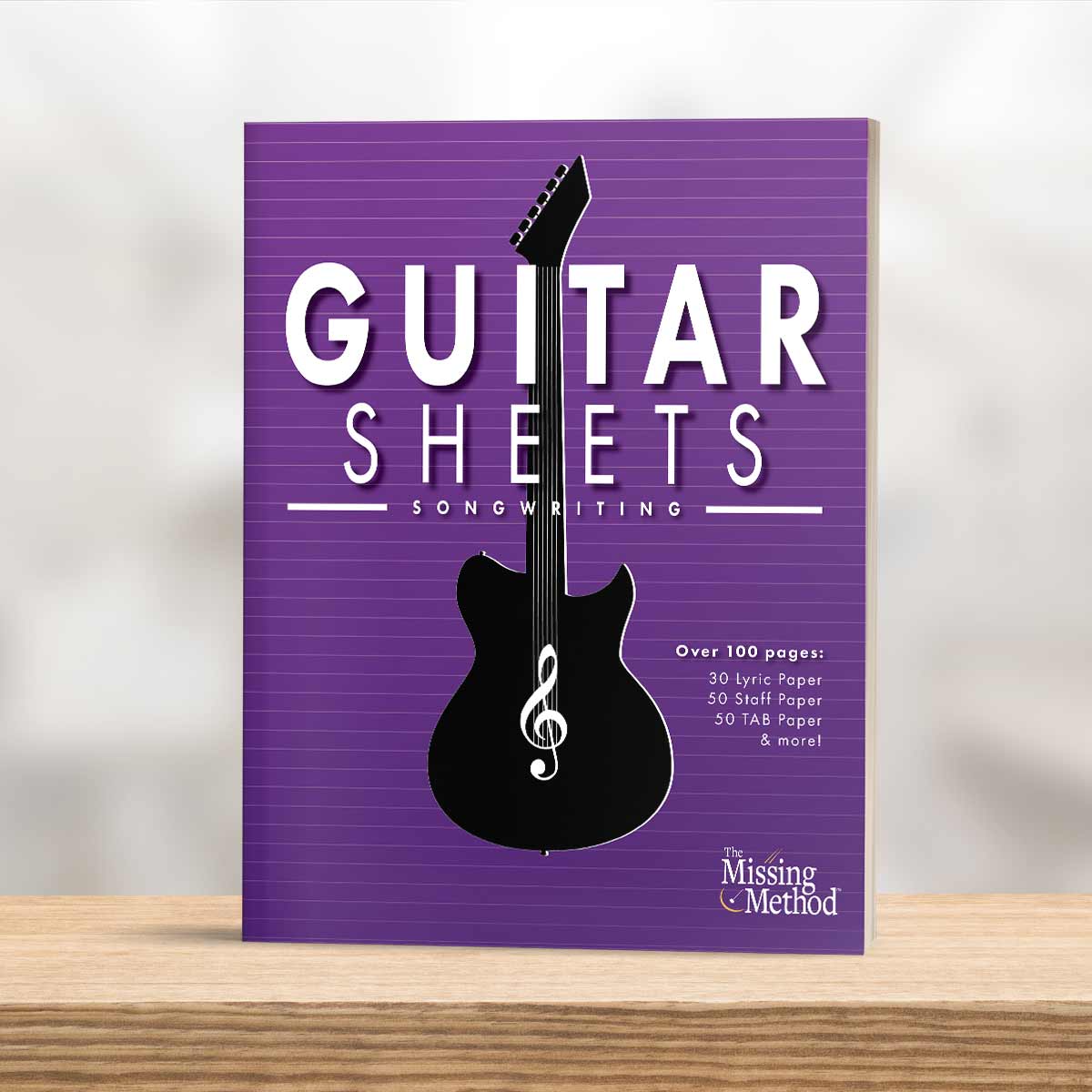 Guitar Sheets Songwriting Journal from The Missing Method for Guitar