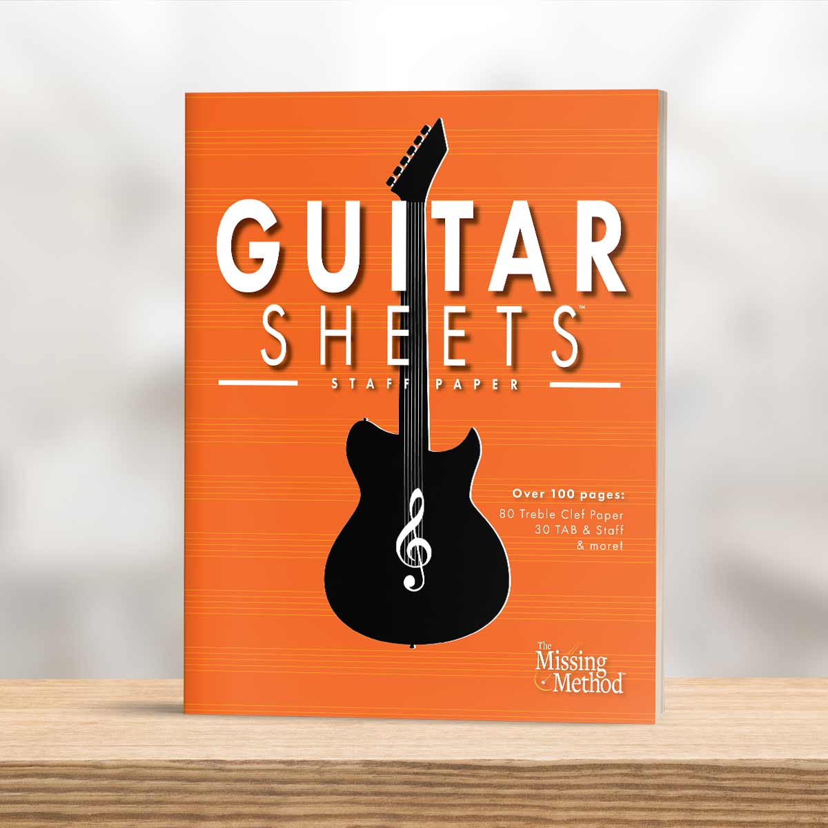 Guitar Sheets Staff Paper Journal from The Missing Method for Guitar