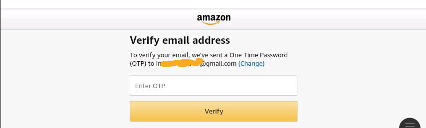 Amazon associate program email verification