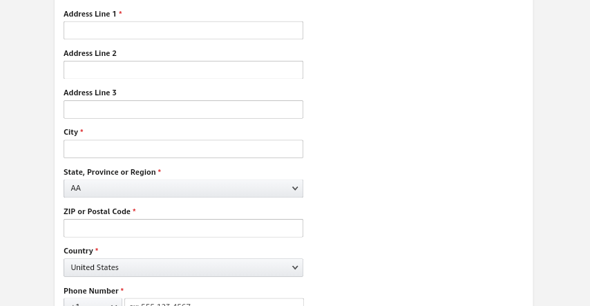 Adding personal information for Amazon associate program