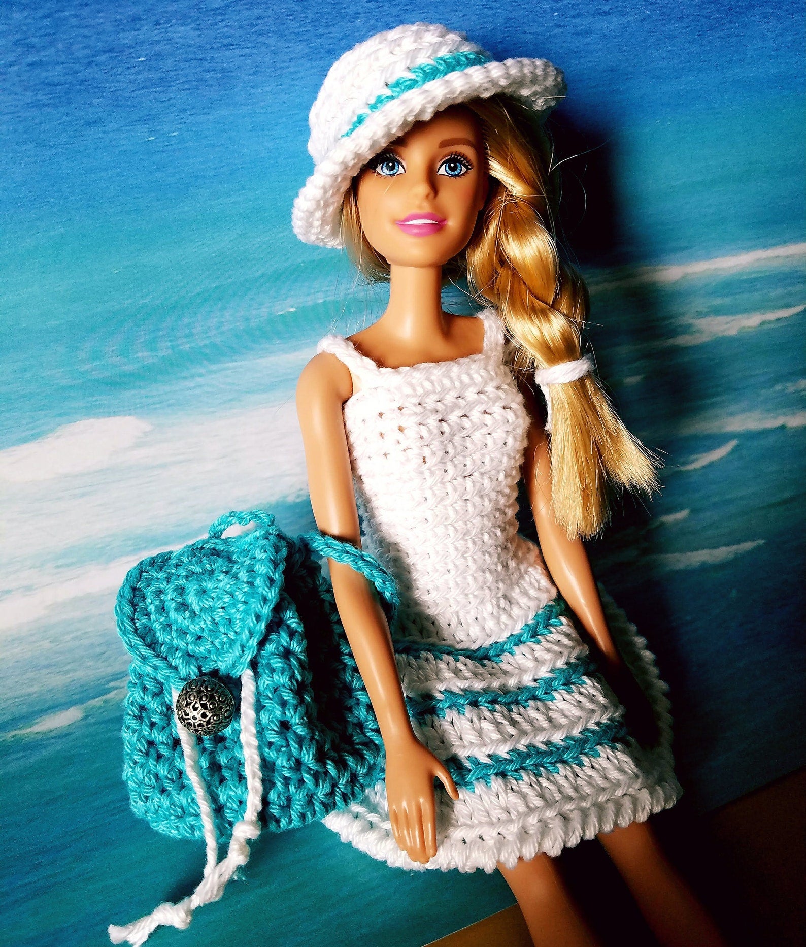Barbie hat - HandmadebyRaine