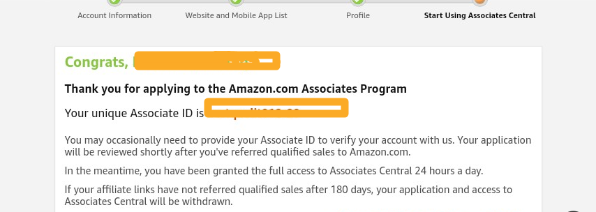 Become Amazon affiliate