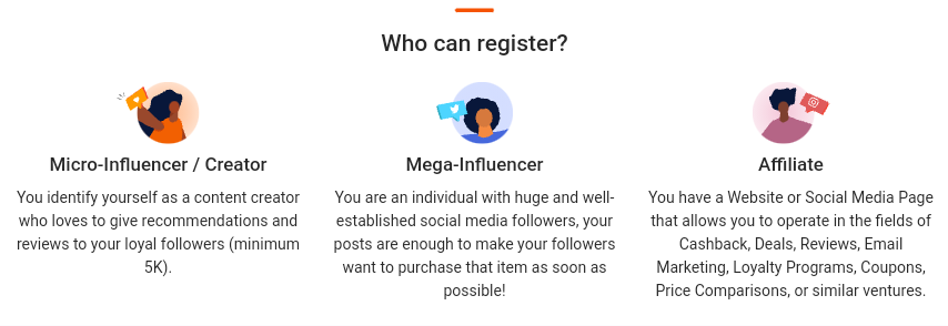 Jumia affiliate program home page