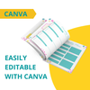 35 Printable Business Planner templates | Editable Schedule planner ...
