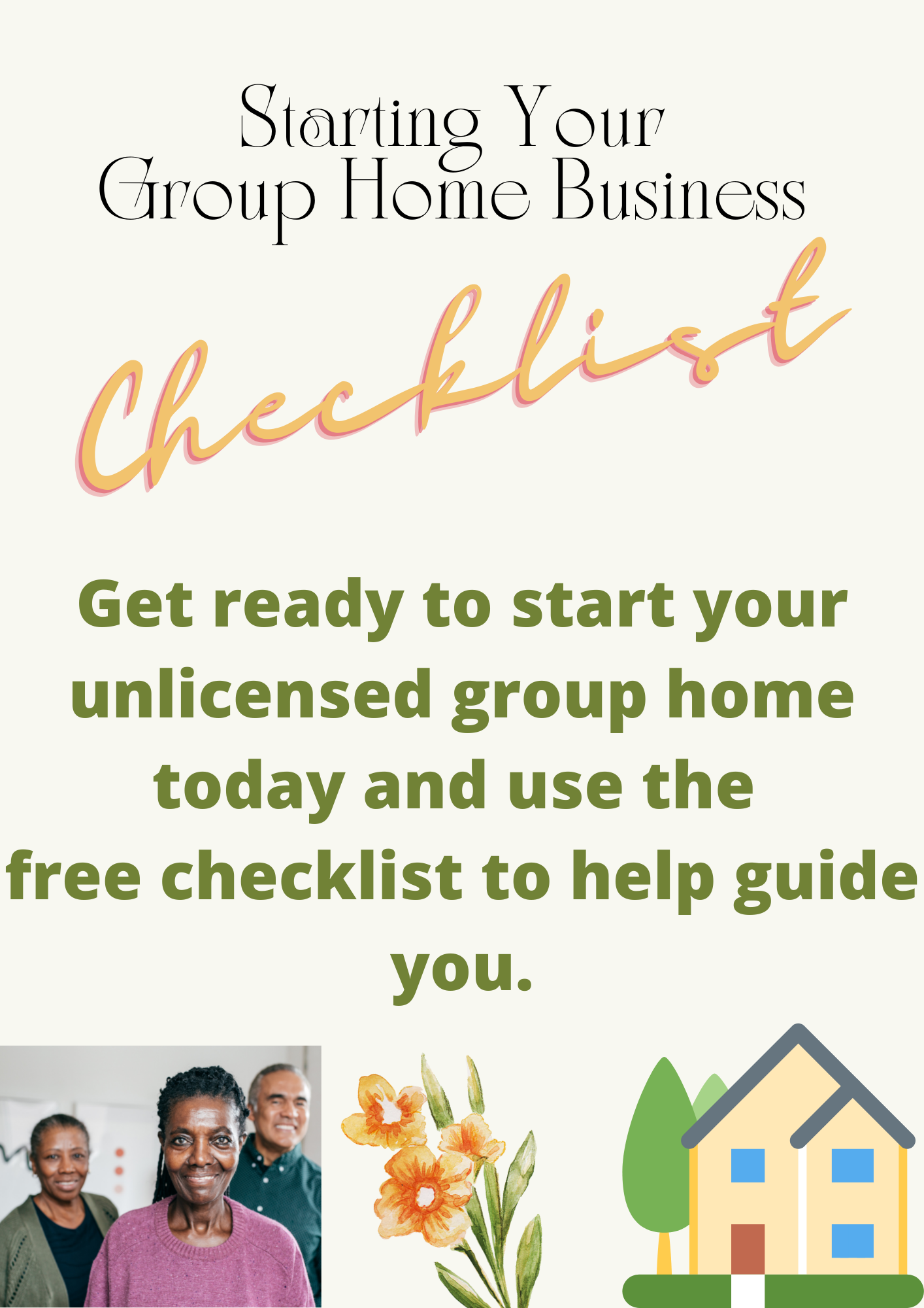 Group Home start up business checklist Payhip