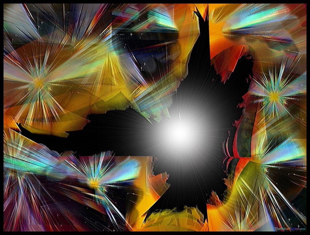 The Anger of the Sankyanness: Digital Art by Shawn Michel de Montaigne