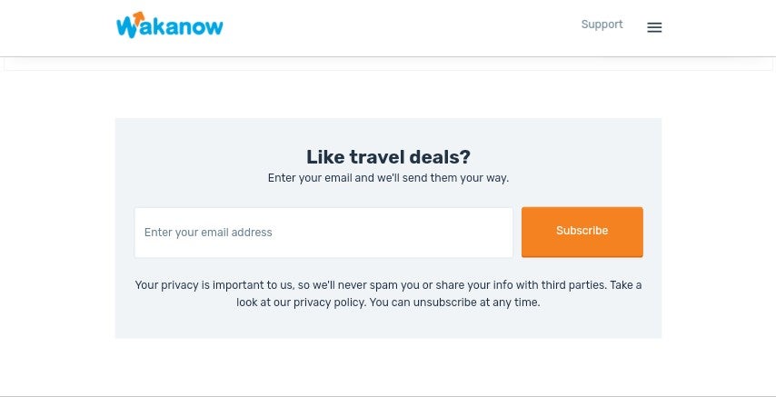 WakaNow discount codes
