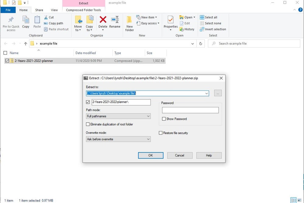 How To Unzip Files Without WinRAR